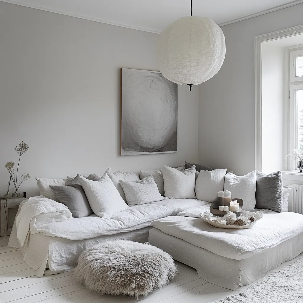 White Living Room Wall White Living Room Colour Ideas