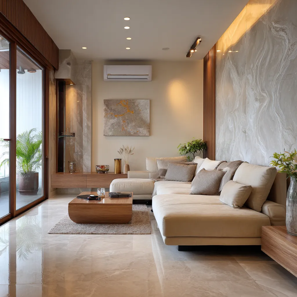 Wall Colour Combination for Low-Light Halls