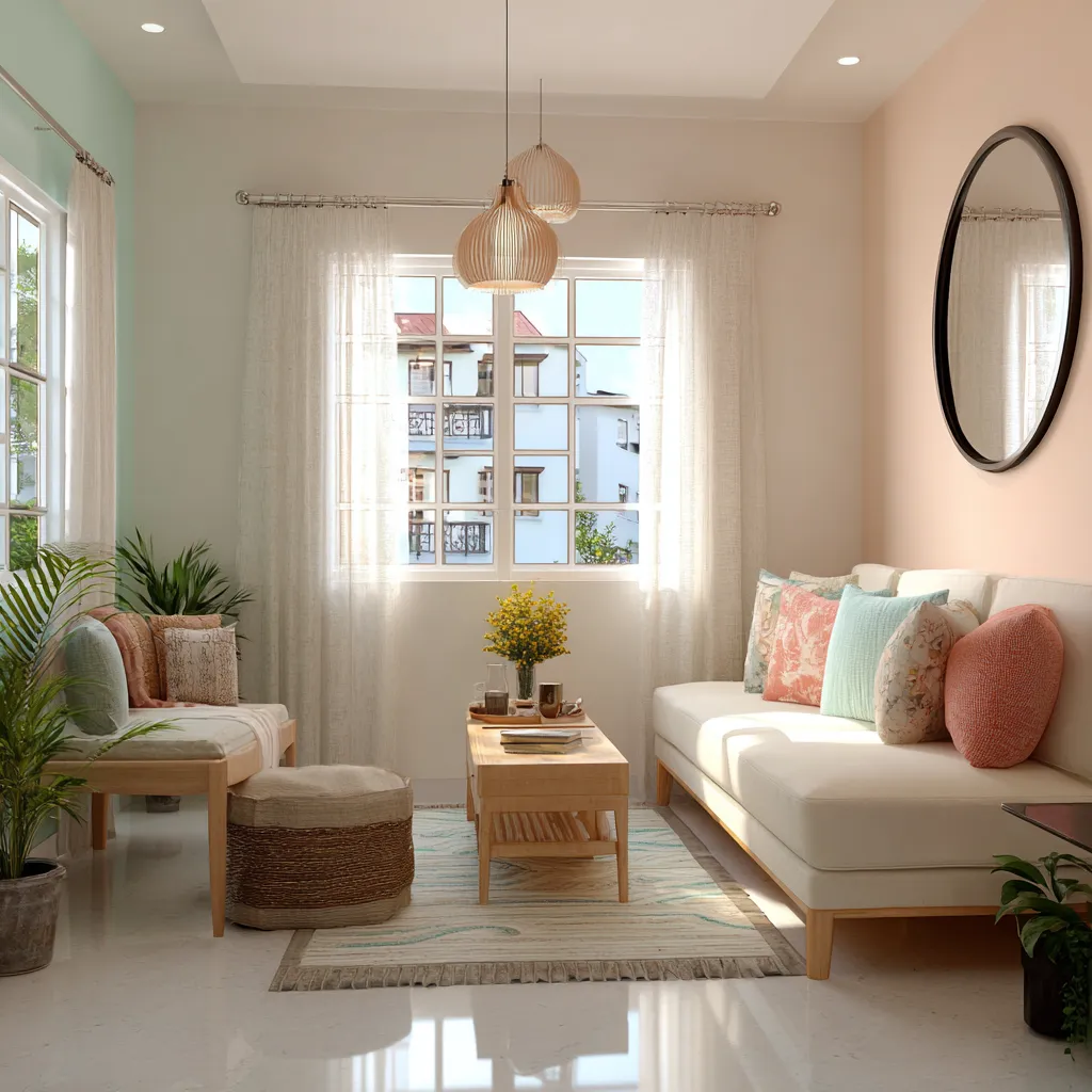 Wall Colour Combination for Small Halls