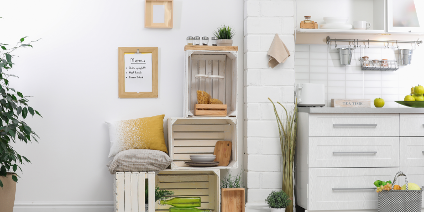 Budget-friendly Crates Handmade Home Accessories 