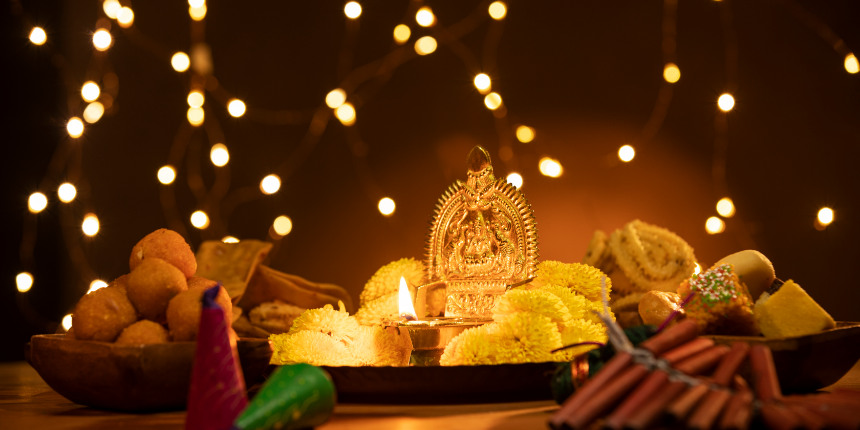 Pooja Room Diwali Decoration Ideas