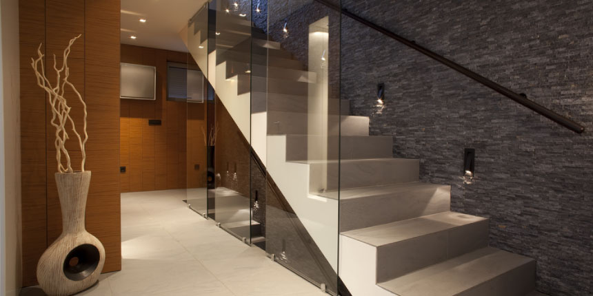 Textured Staircase Wall Ideas