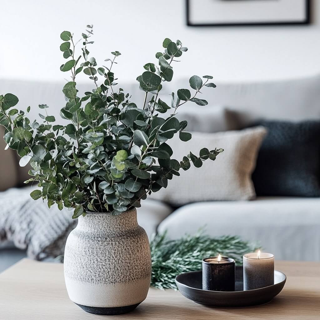 Gentle Greens for Fresh Floral Decoration at Home