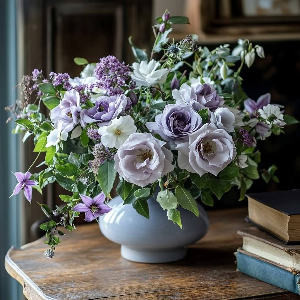Gentle Serenity with Simple Flower Decoration
