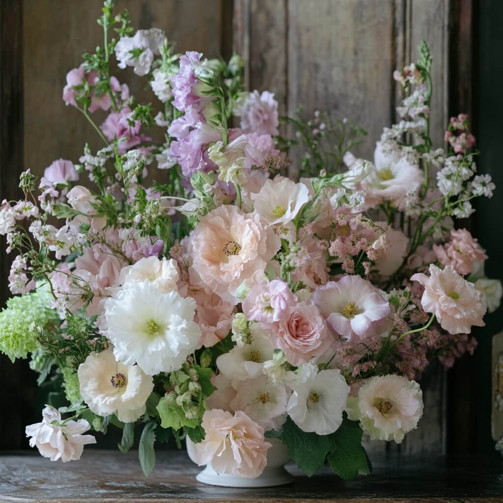 Romantic Vibes for Bedroom Flower Decoration Ideas