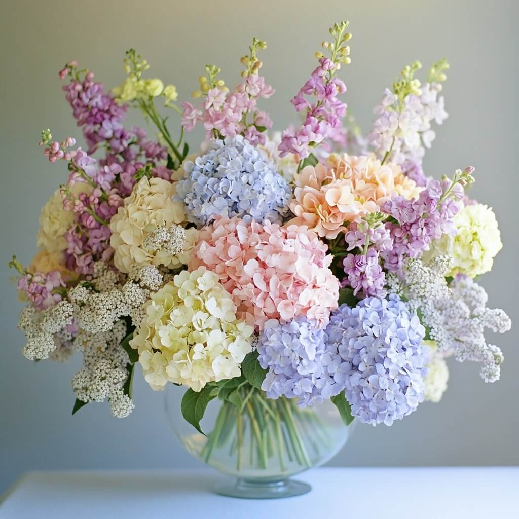 Summer Freshness with Light Floral Decoration Ideas