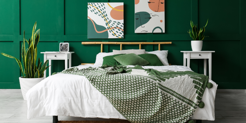 Bottle Green Colour Combinations For Your Walls