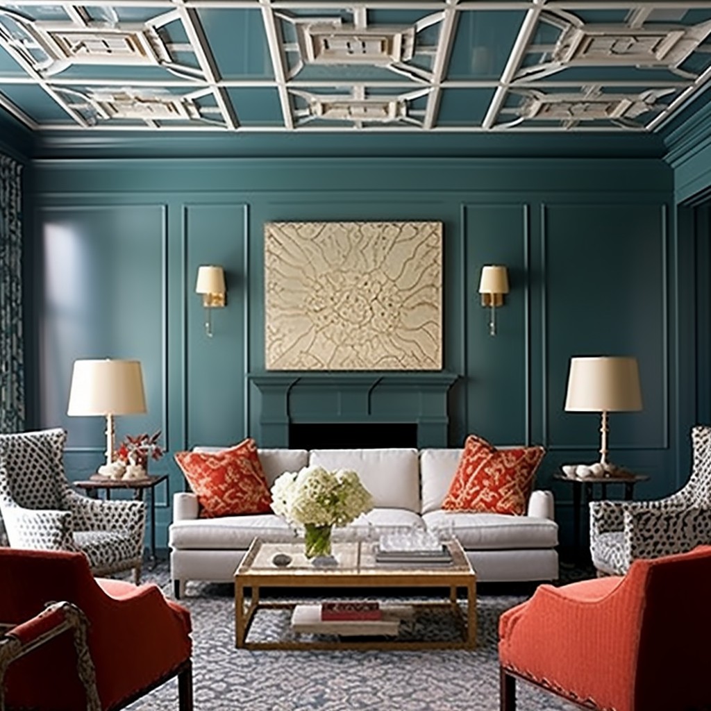 Architectural Highlights- Ceiling Paint Color Design