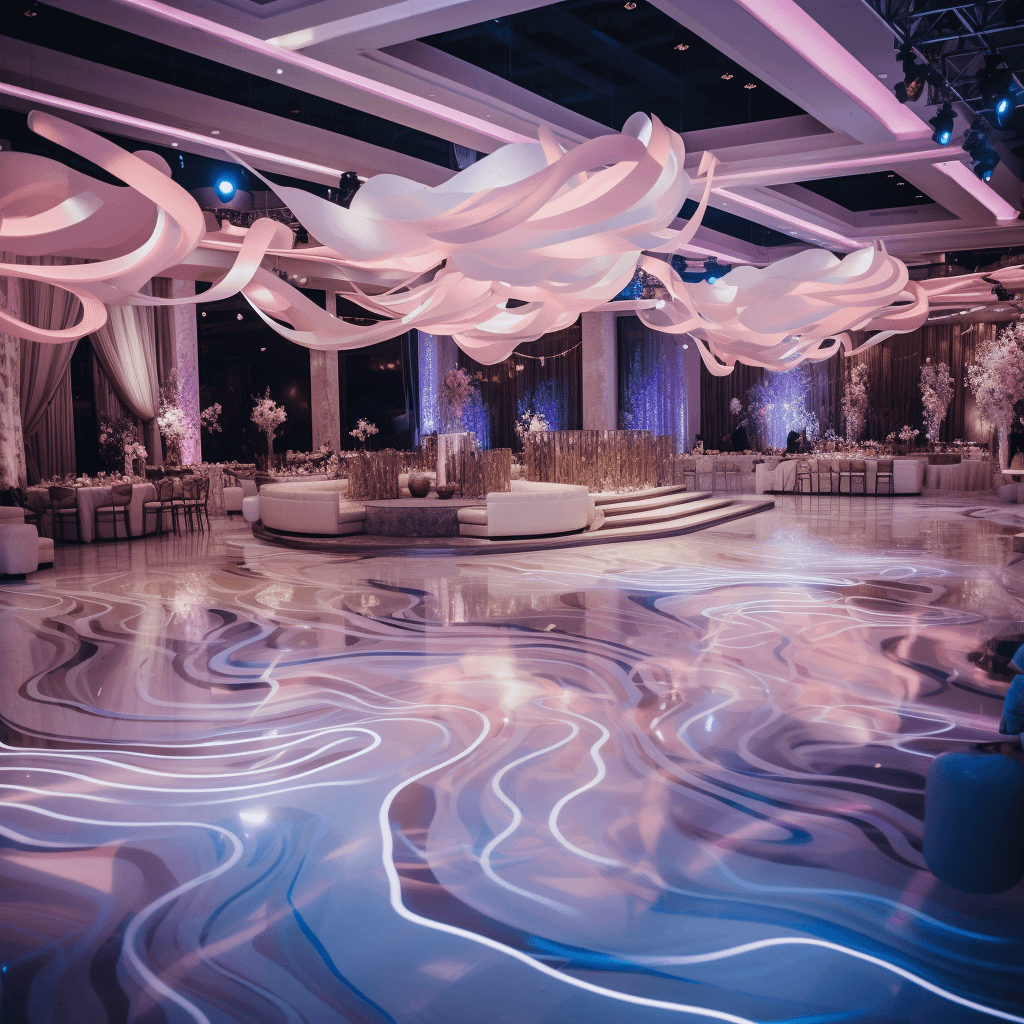 Modern Party Hall Decoration Ideas for Wedding Reception
