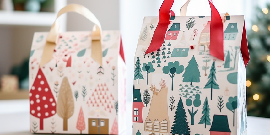Paper Bags Christmas Hand Craft Ideas Xmas Crafts