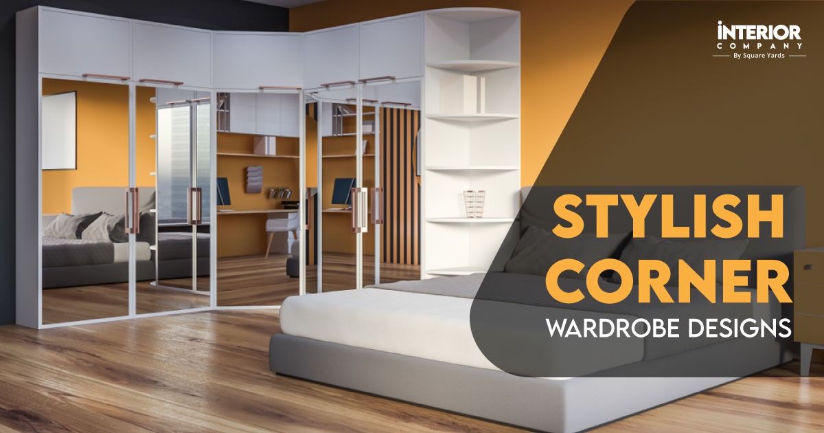 14 Corner Wardrobe Design for Bedroom