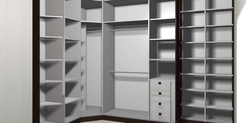 Cabinet Corner Wardrobe design