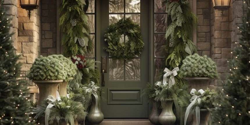 Forever Green - Christmas Door Decorations