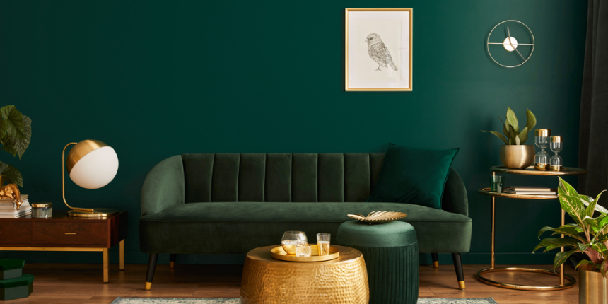 Green vastu colour for living room
