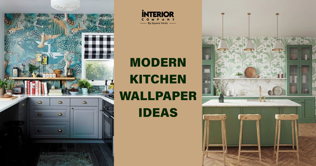 12+ Trendy Kitchen Wallpaper Design Ideas To Decorate Your Cooking Space