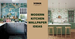 13 Modern Kitchen Wallpaper Design Ideas to Decorate Your Cooking Space