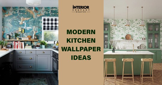 13 Modern Kitchen Wallpaper Design Ideas to Decorate Your Cooking Space