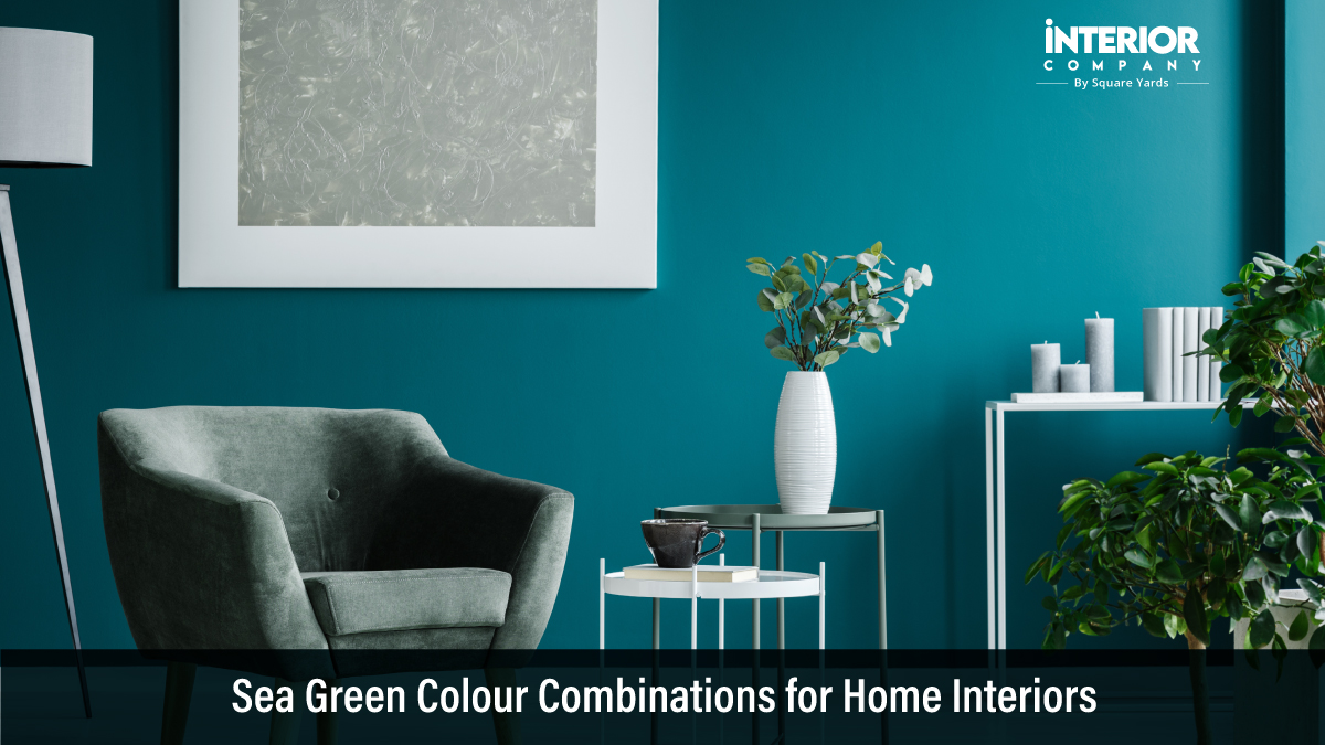 10 Distinctive Ways to Use Sea Green Colour Combinations in Home Interiors