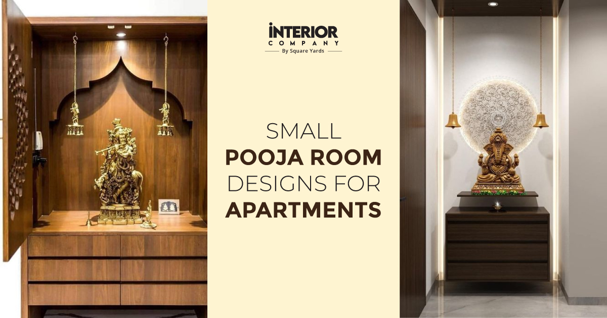 10+ Small Pooja Room Designs in Apartments