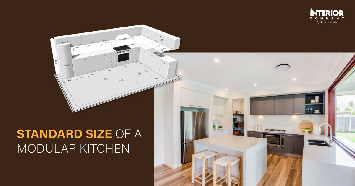 Standard Modular Kitchen Size for a Functional Space