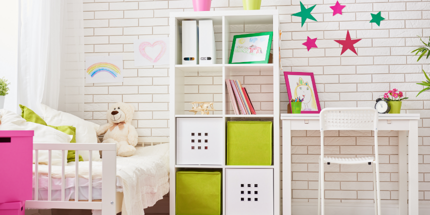 Textured Wall Design for kids room