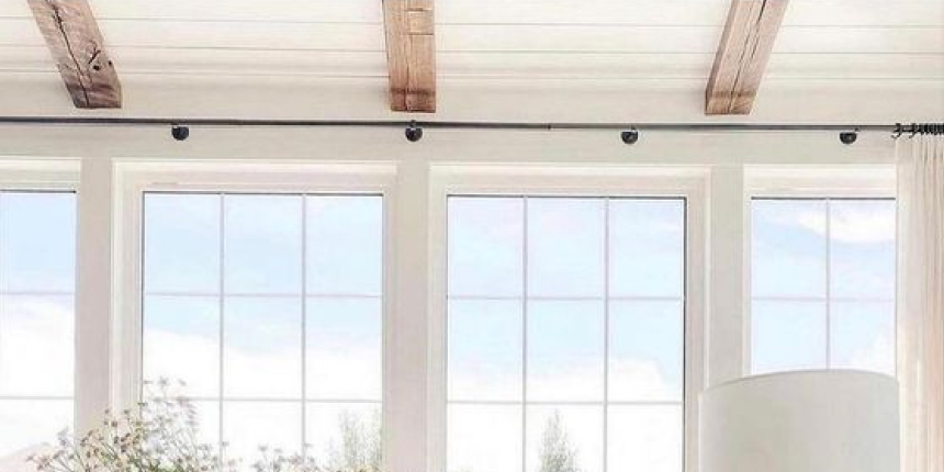 Wooden Texture false ceiling design