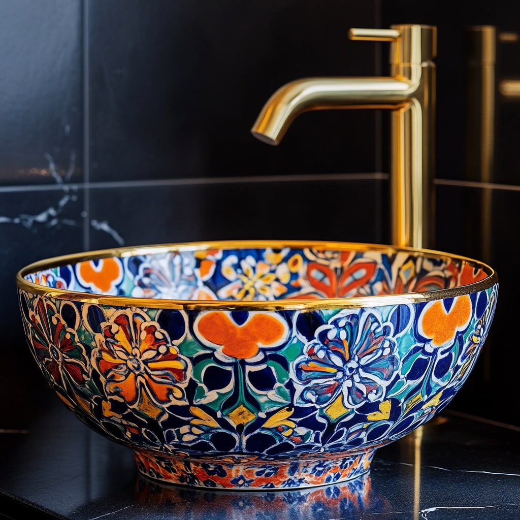 Artistic Wash Basin Design