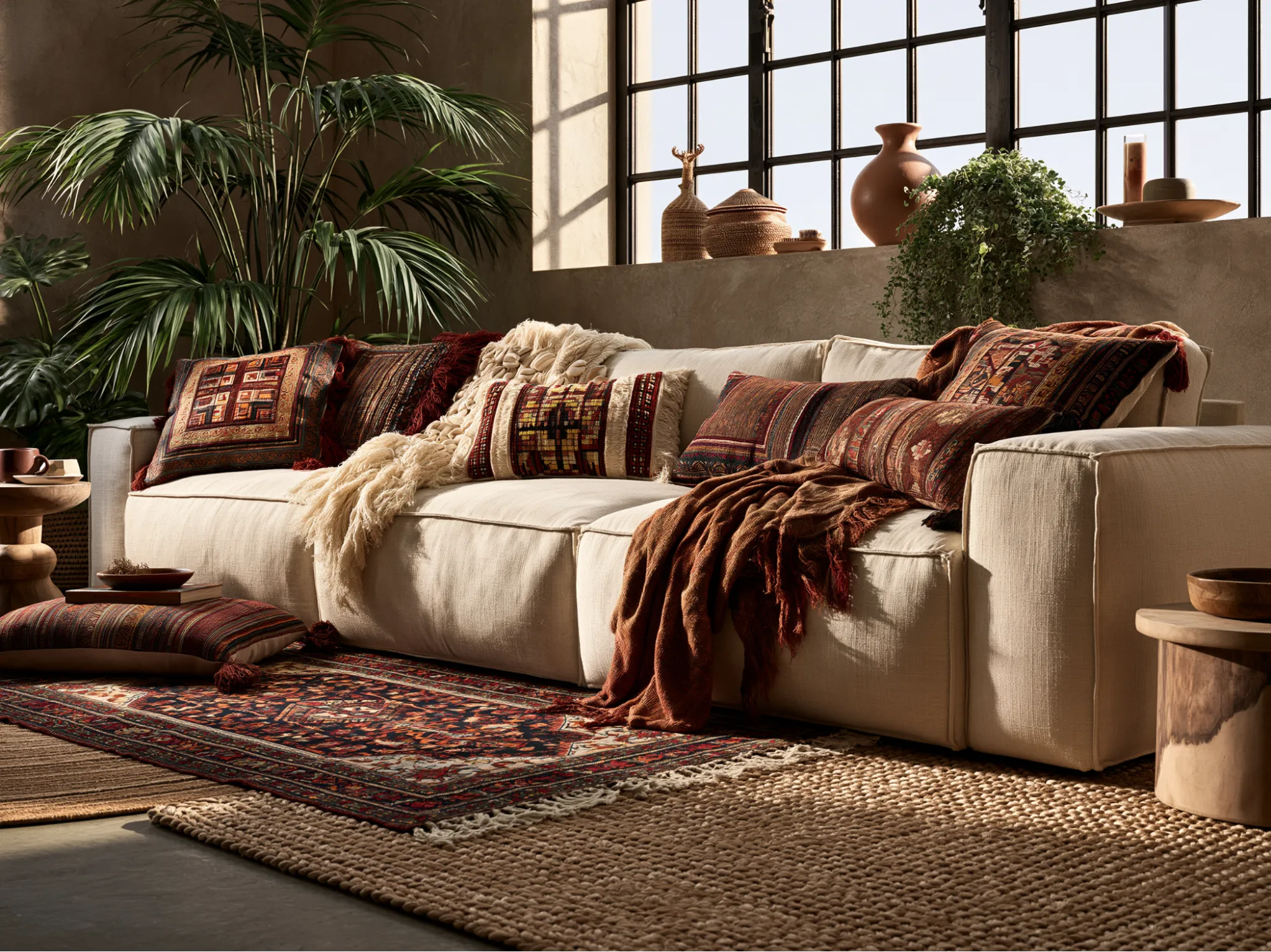 Best Sofa Colours for Bohemian Living Rooms