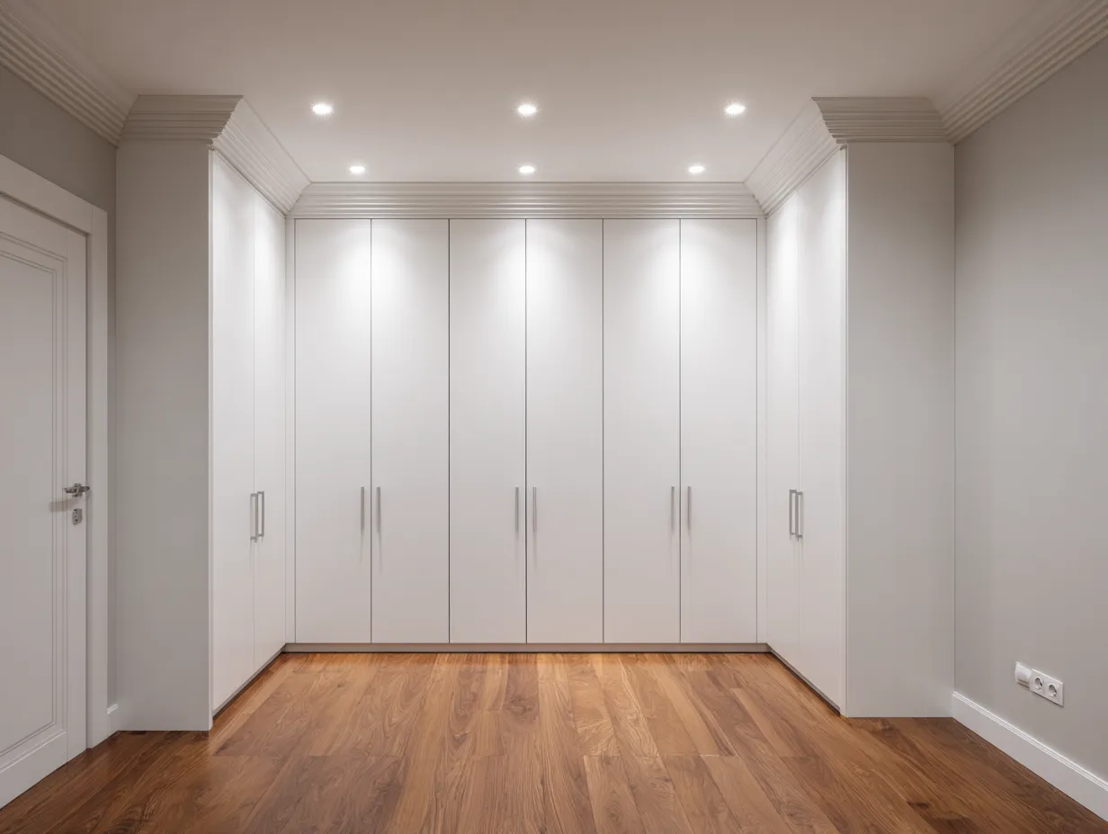 Built-In Corner Wardrobe Design