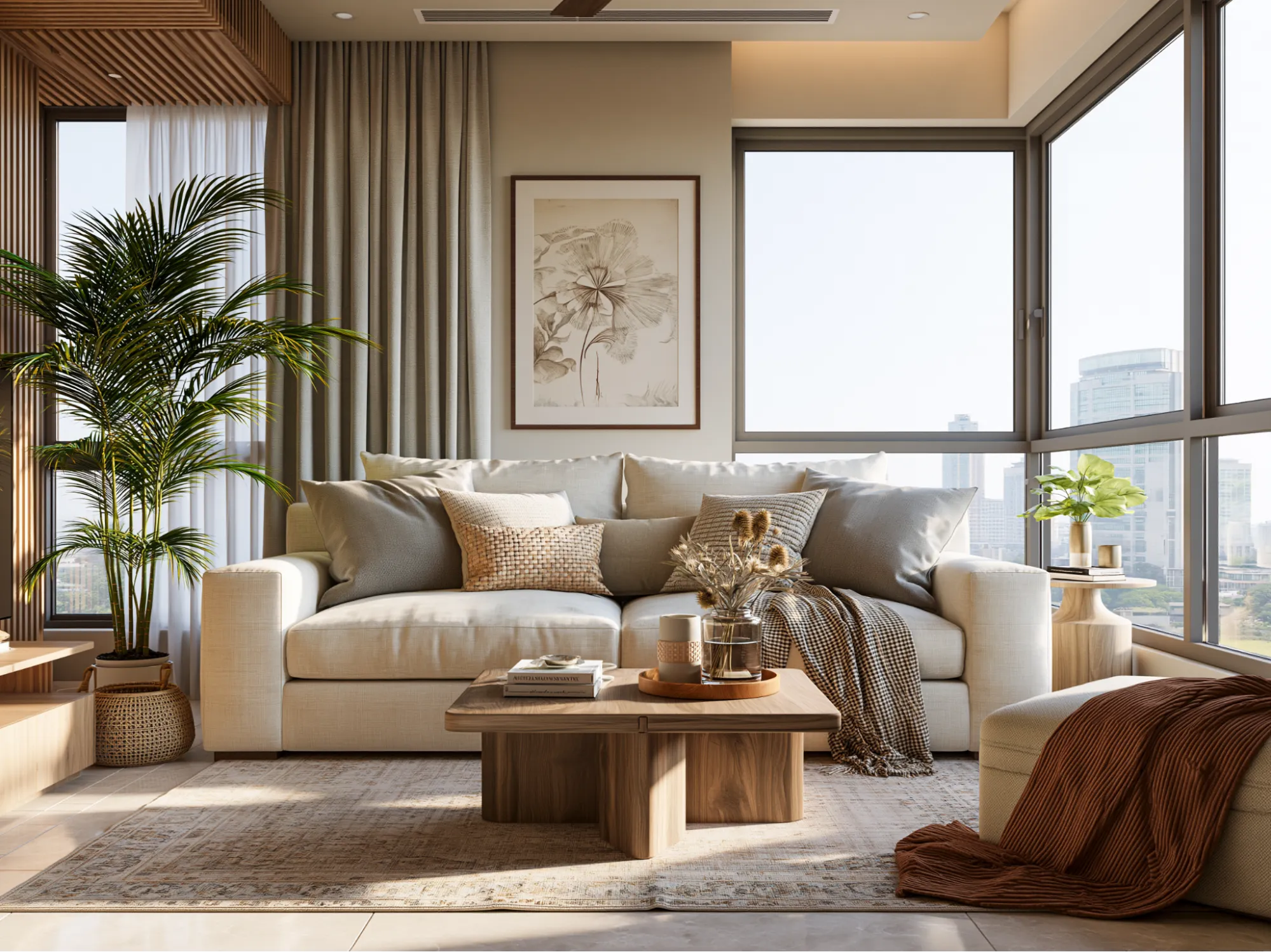 Compact Apartment Sofa Colour Combination