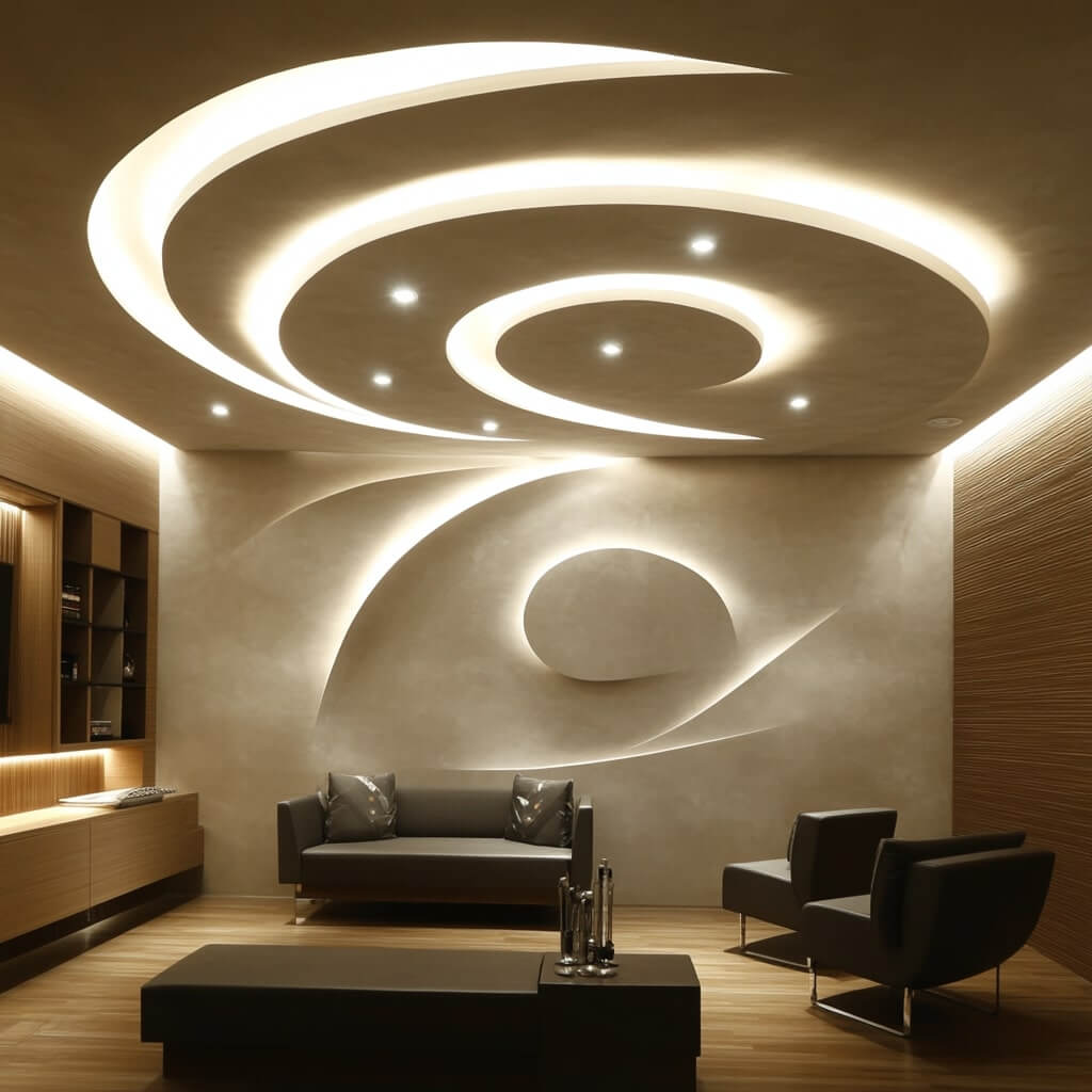 Cosmic Rings POP Plus Minus Design for Living Room