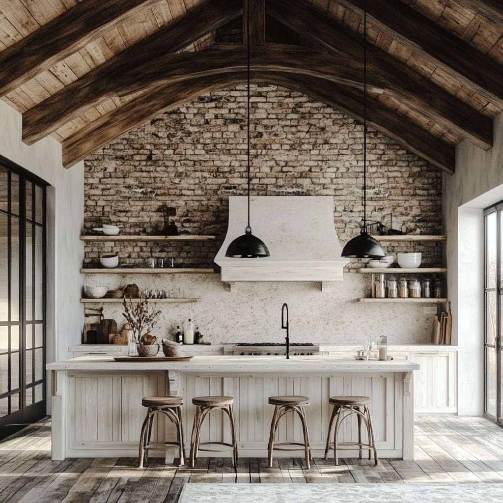 Cosy Rustic Wood Ceiling Design