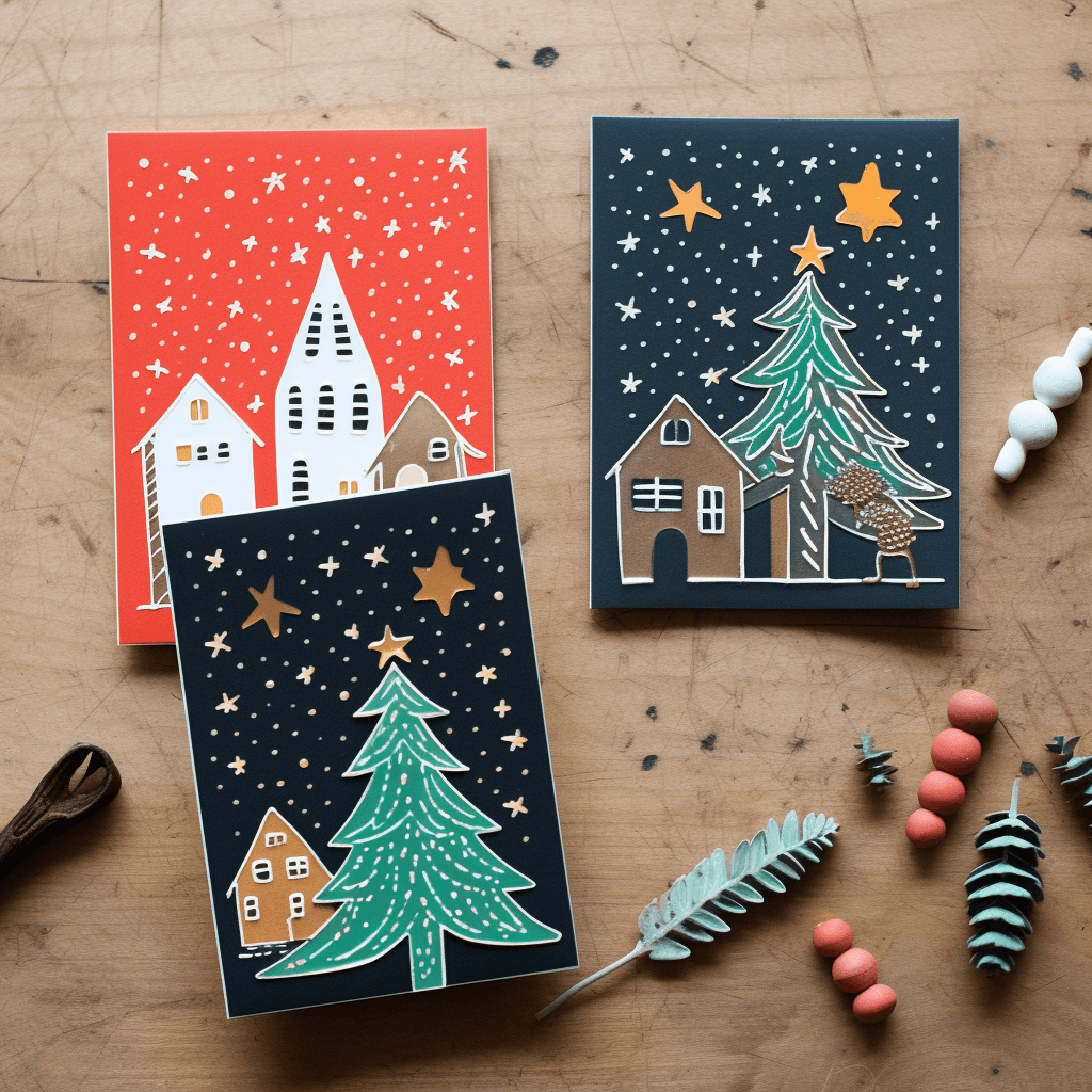 DIY Christmas Decorations Cards Decor Ideas