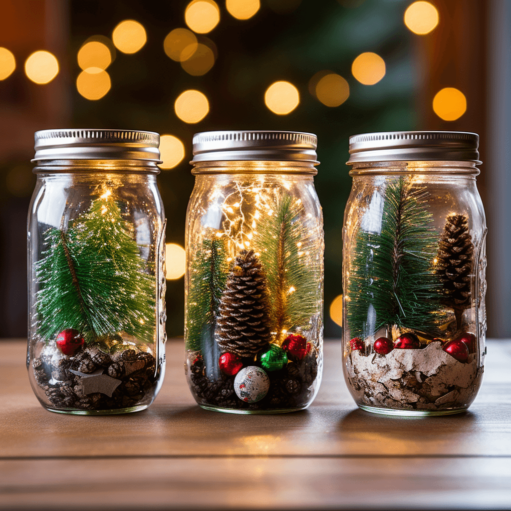 DIY Christmas Decorations Petite Wreaths
