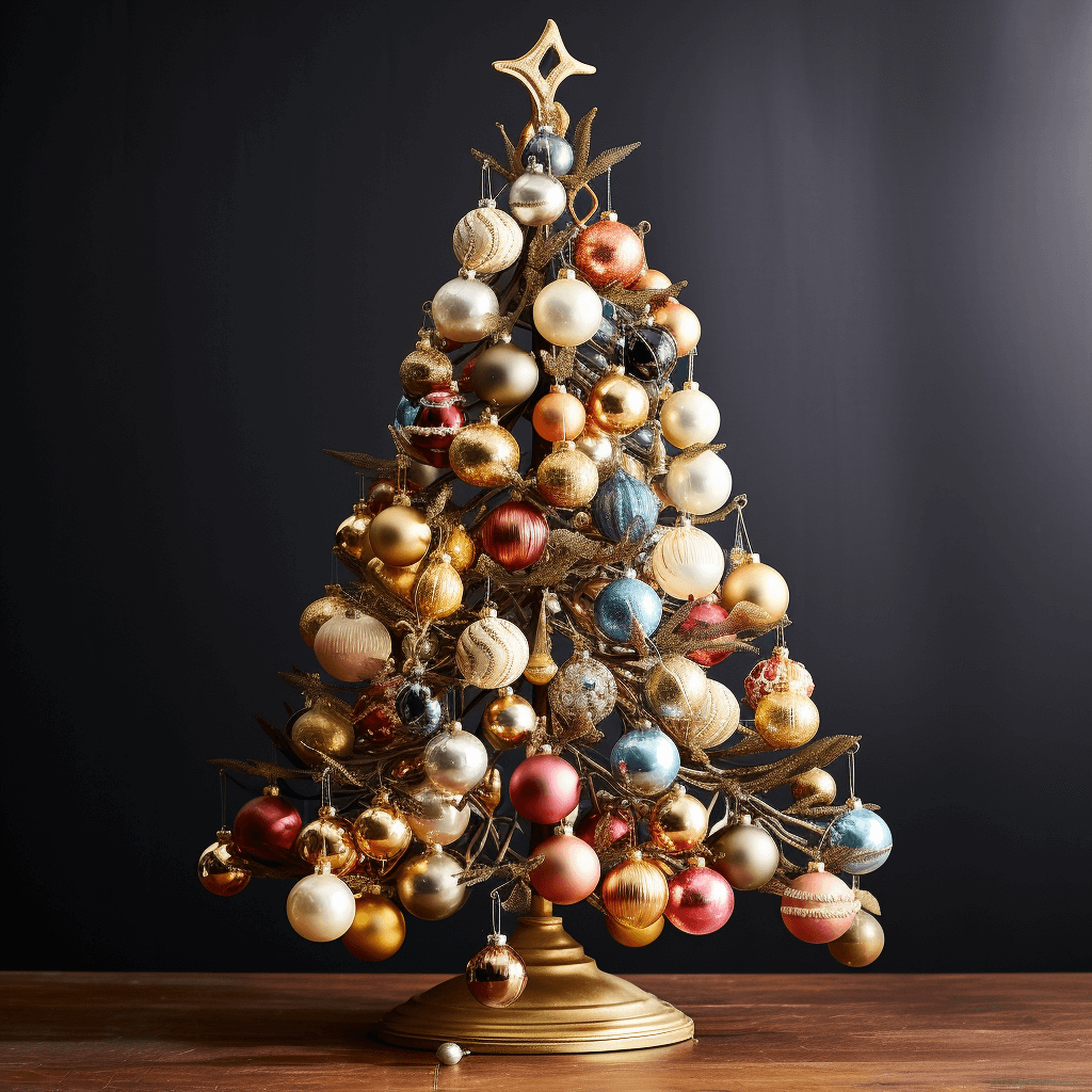 DIY Christmas Decorations Ornament Trees for Festive Corner