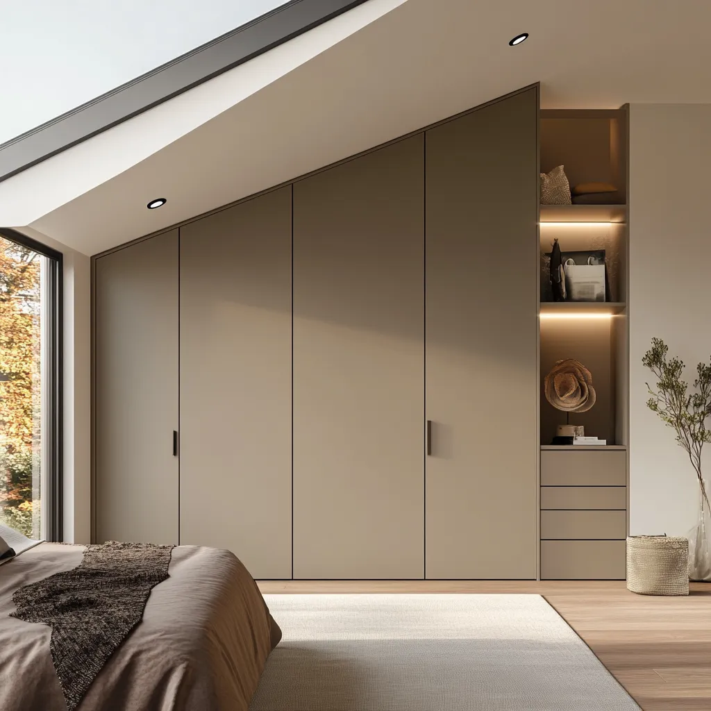 Fitted Corner Wardrobe Design