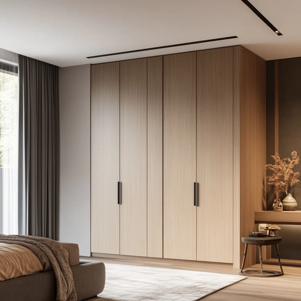 Floor-to-Ceiling Corner Cupboard Design