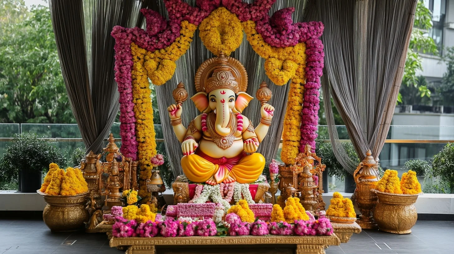 Ganpati Decoration Theme Ideas for Home