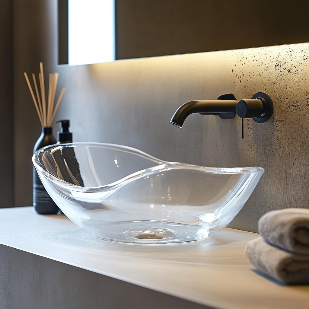 Glass Wash Basin