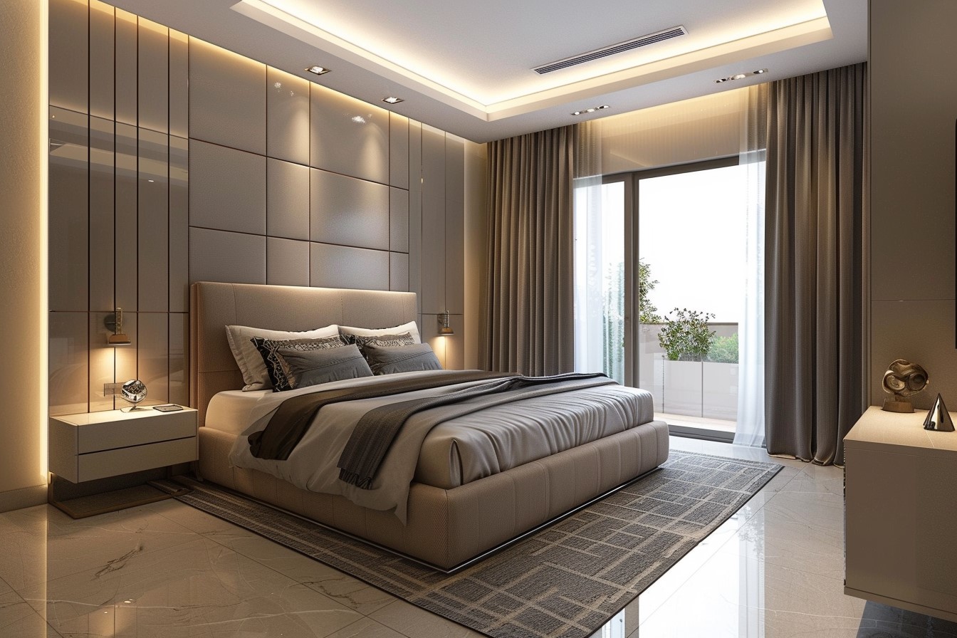 Grey And Cream Colour Combination For Bedroom