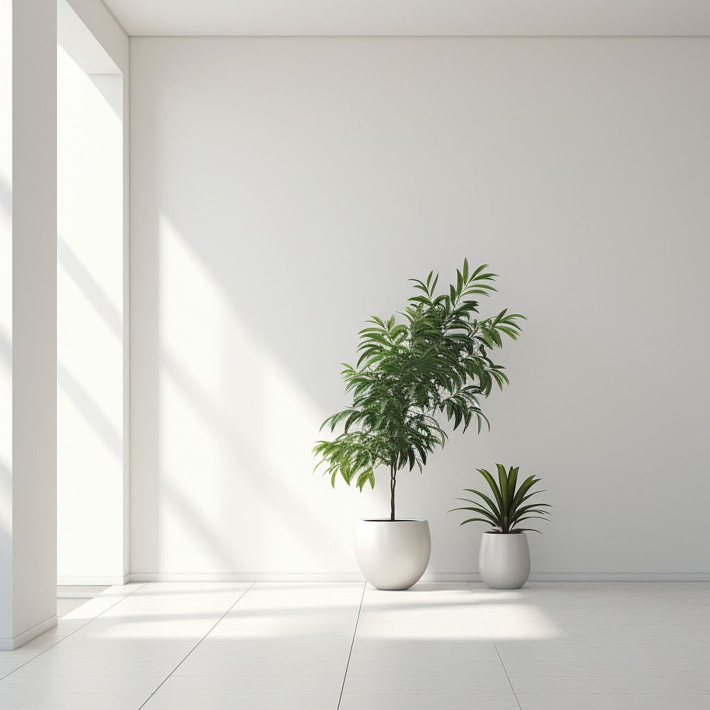 Indoor Plants- Hallway Design