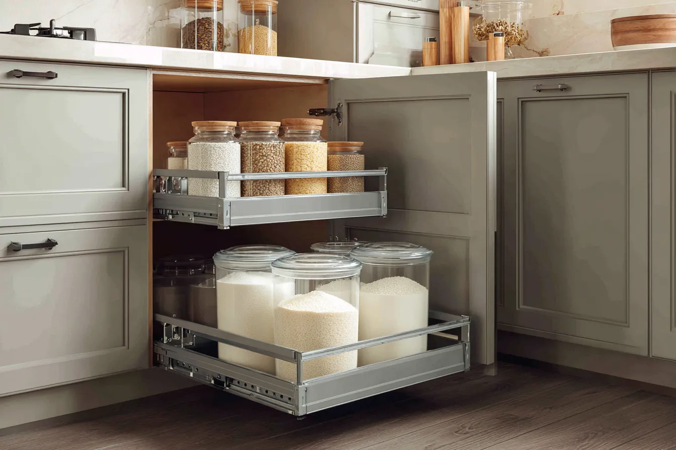 Kitchen Trolley Design for Heavy Loads