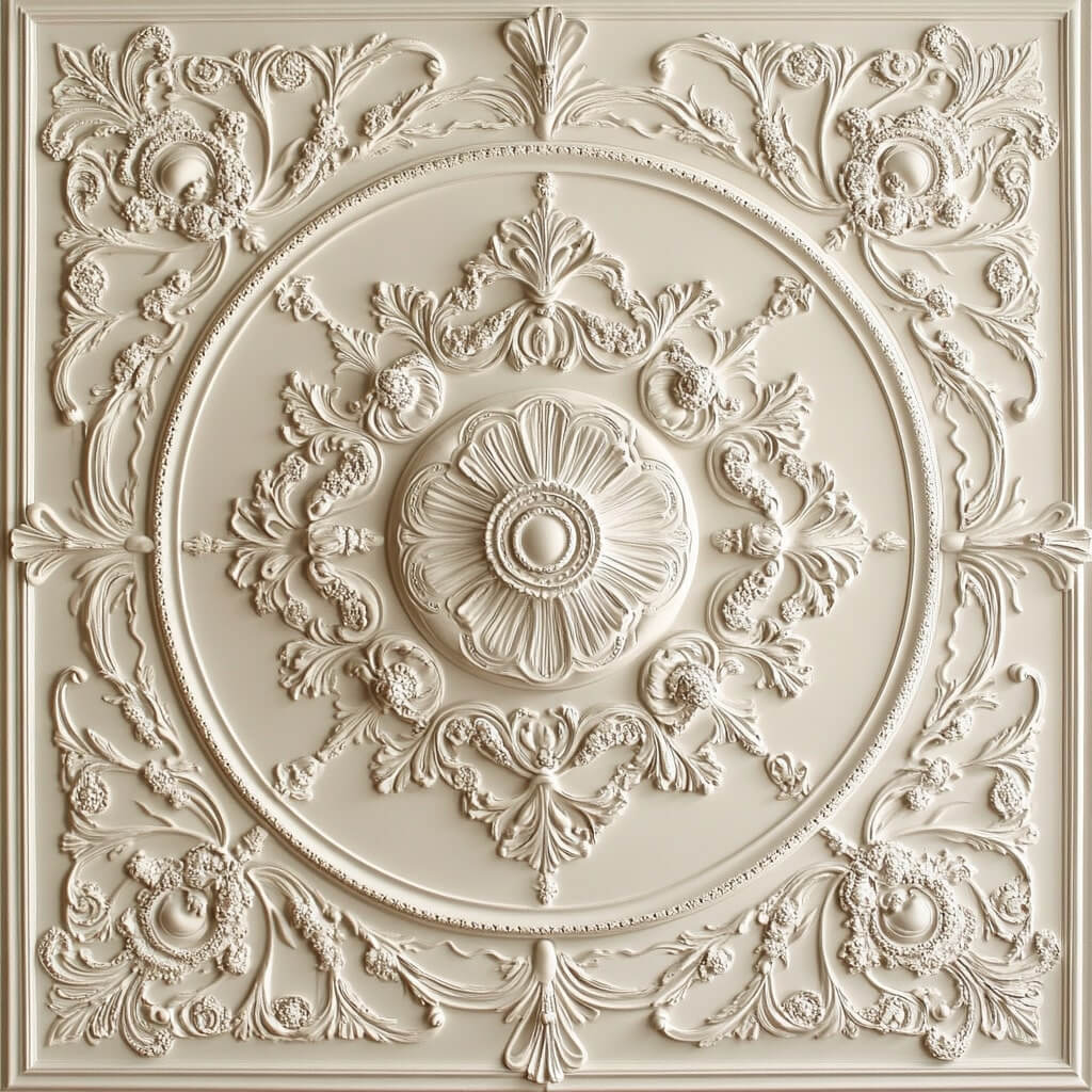 Medallion POP Plus Minus Ceiling Design