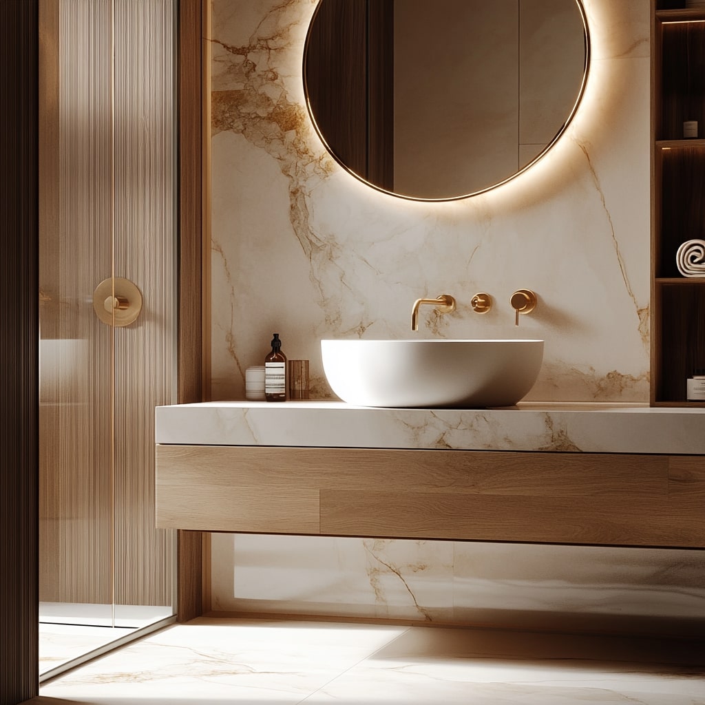 Semi-Pedestal Wash Basin Design