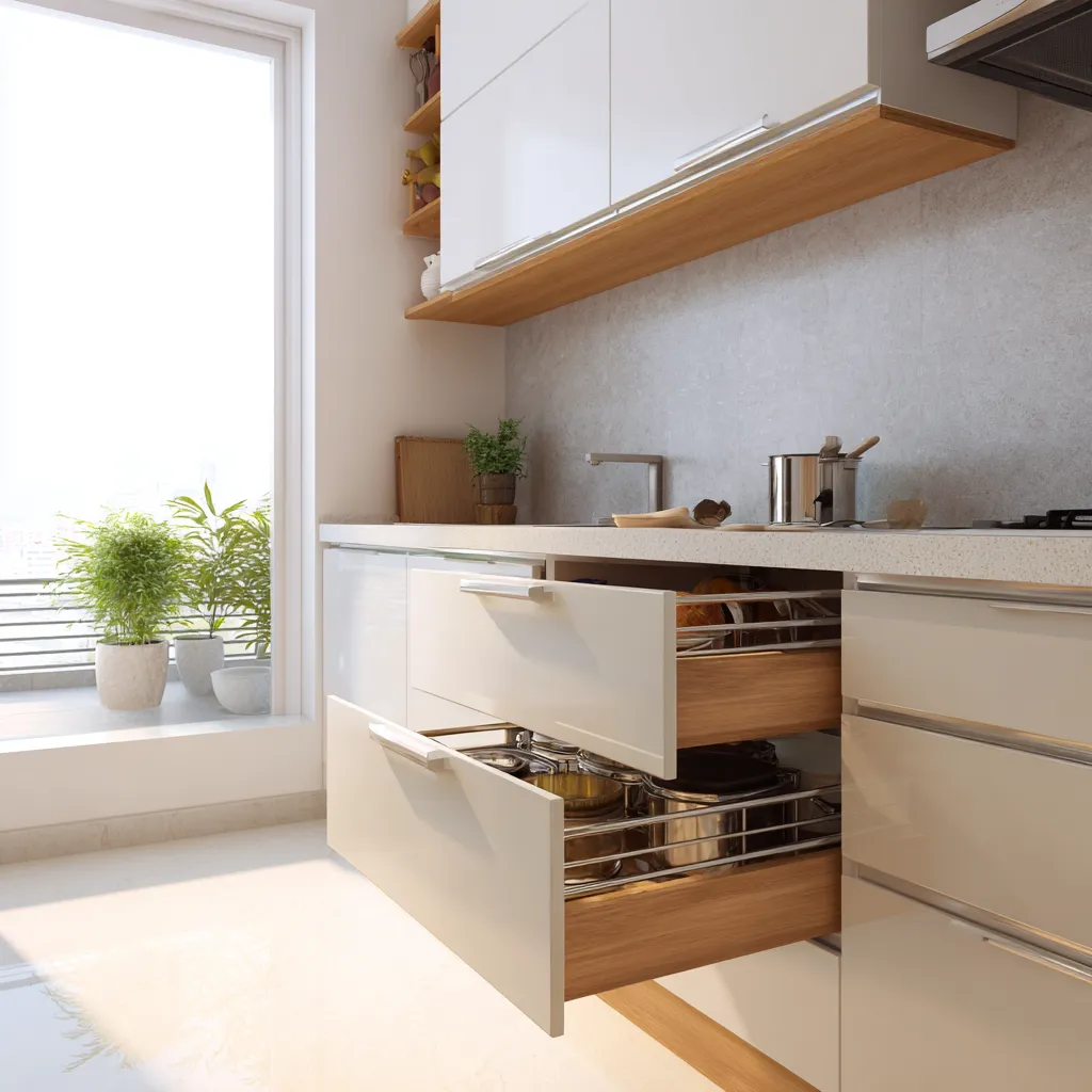 Simple Kitchen Trolley Design