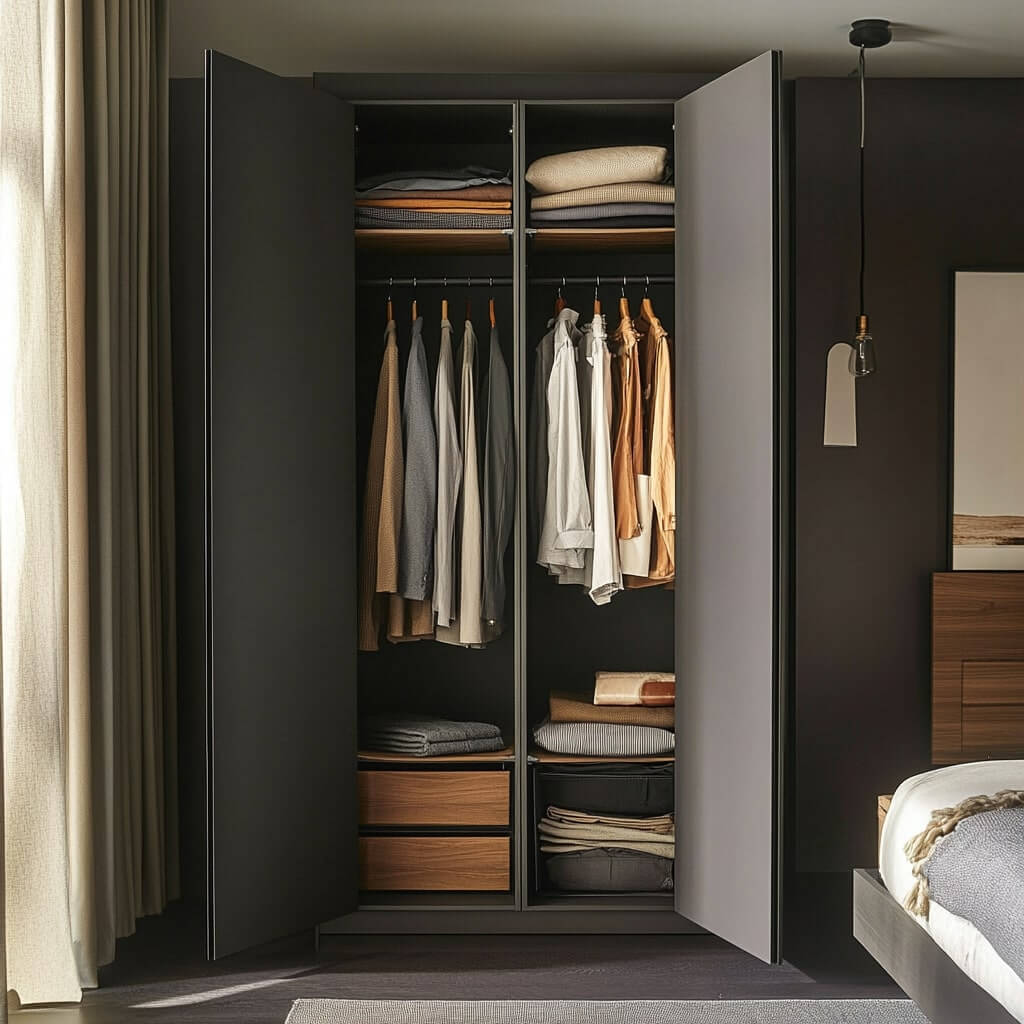 Storage Cabinet for Functional Corner