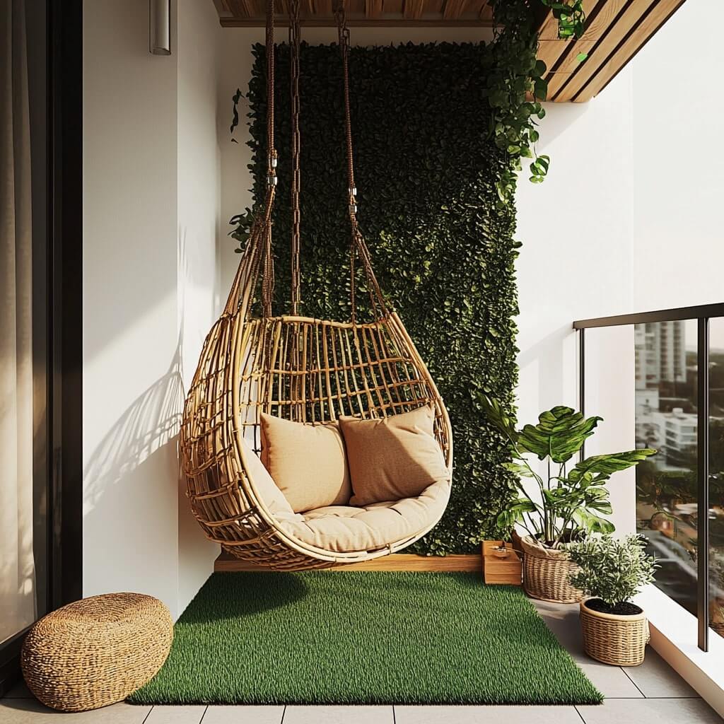 Swing Seating for Balcony