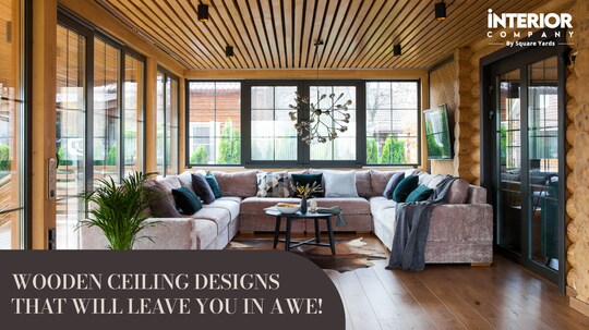 20+ Best Wooden False Ceiling Design Ideas That Elevate Fifth Wall Of Your Room