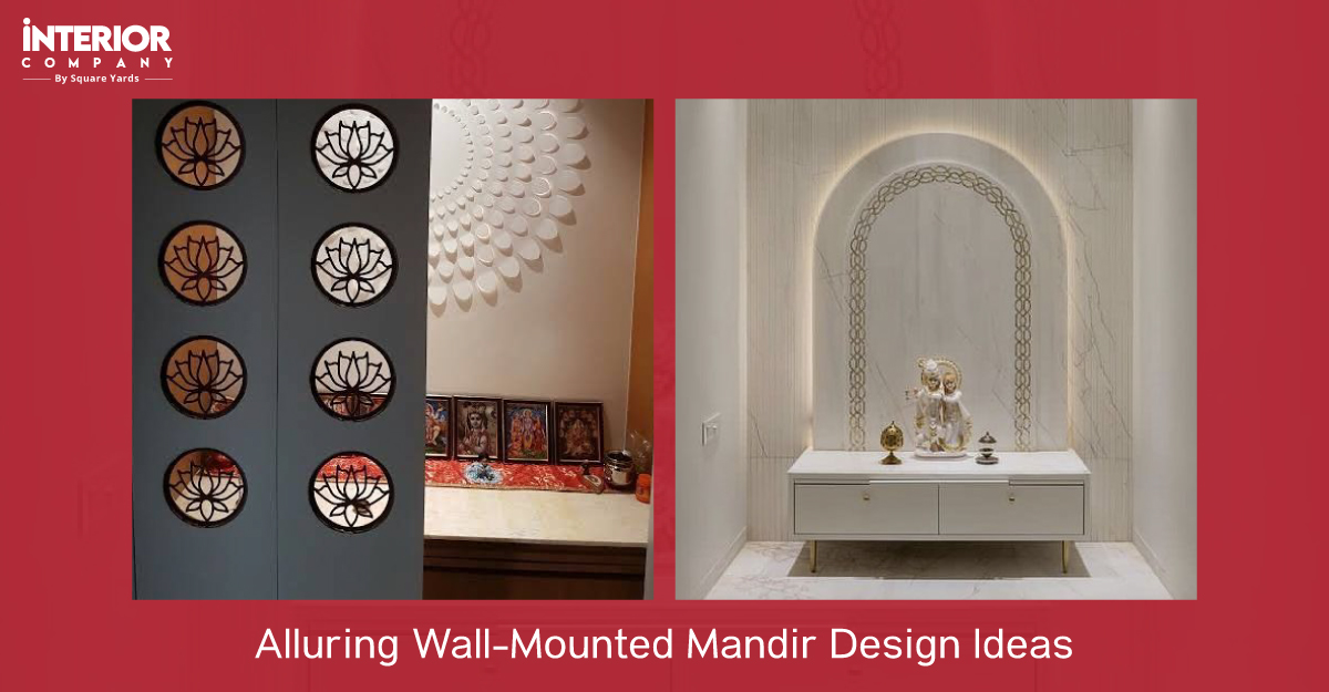 12 Simple yet Elegant Wall Mandir Design Ideas for Indian Homes