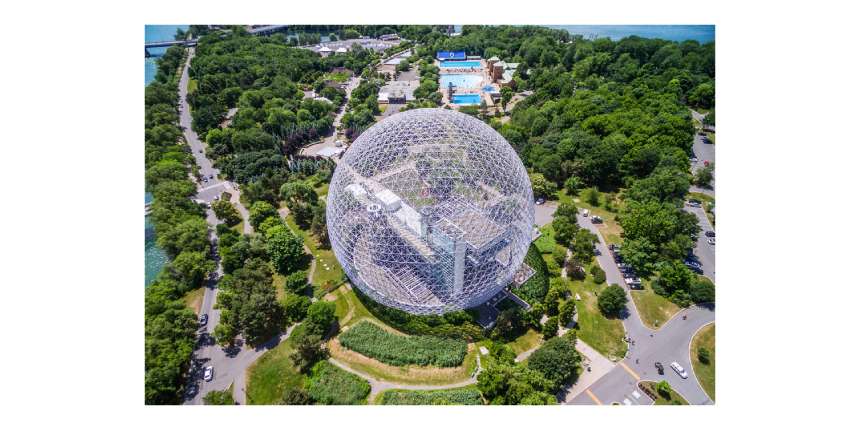 Buckminisiter Fuller’s ‘BIOSPHERE’ Montreal